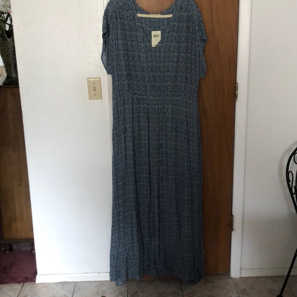 Gauze maxi dress